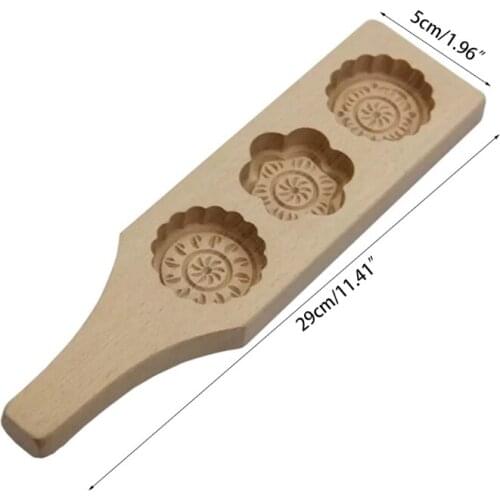 Mooncake Mold Traditional Mid-autumn Festival Moon Cake Mold Flower Shape Mould