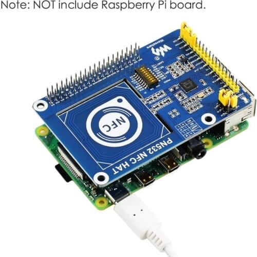 3.3V/5V 13.56MHz NFC PN532 HAT Expansion Board Starter Kit for Raspberry Pi 3 B+ 4 Near Field Communication