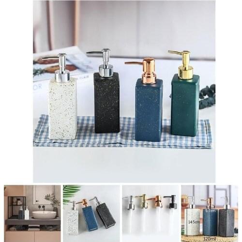 Newly European style press type bathroom and kitchen hand sanitizer soap dispenser liquid hand sanitizer bottle
