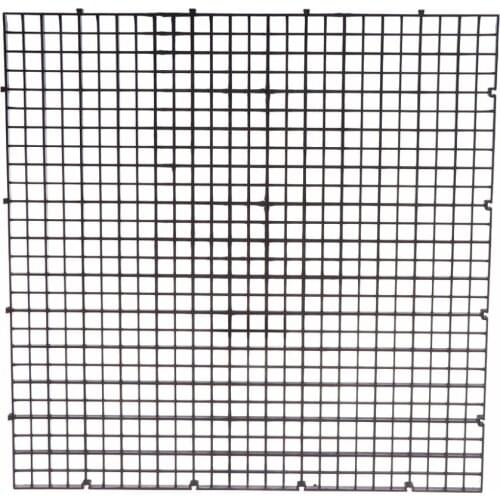 1pc 30x30cm Aquarium Fish Tank Isolation Divider Filter Patition Board Net Divider Holder Filter Accessories Black/White New C42