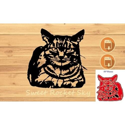Lovely Animal Cat Metal Cutting Dies Stencil Scrapbooking Photo Album Card Paper Embossing Craft Die cut 2021 New