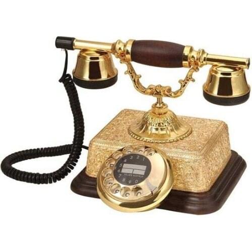 Anna Bell Castle Gold Leaf Vintage telephone antique classic telephone старый классический телефон