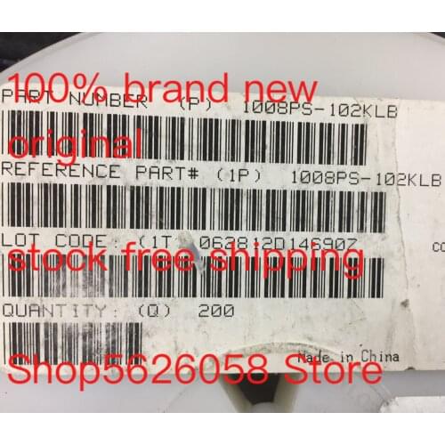 1008PS-102KLB SMD 100% new original freeshipping 50PCS-3000PCS/LOT STOCK