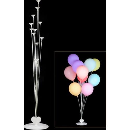 11Tubes Balloons Stand Balloon Holder Column Wedding Party Decoration Confetti Balloon Kids Birthday Party Baby Shower Supplies