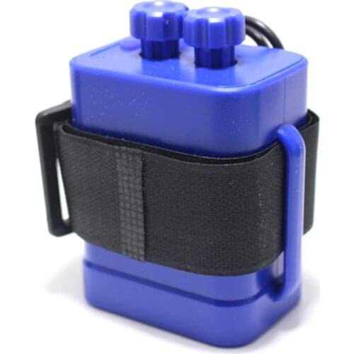 12.4V Waterproof 6*18650 Battery Holder for Bike LED Light Storage Box Case Layer Wire Lead Rechargable DIY Phone Power Bank