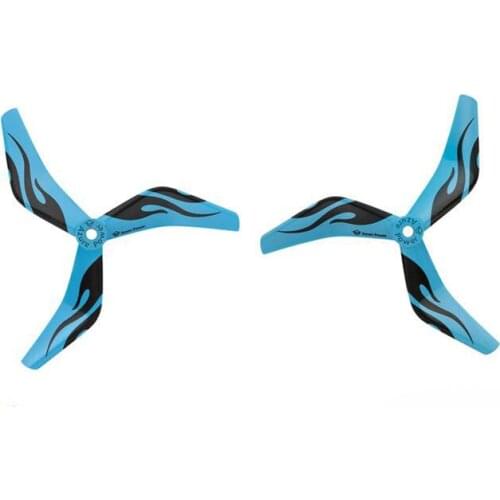 2 pairs of PGF Azure Power 5045 5x4.5x3 3-blade 5-inch glass fiber propeller (for RC FPV racing multi-rotor RC drone)