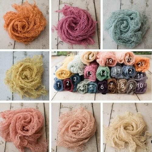 20 Color Dilute Burlap Layer Hemp Blanket Backdrop For Photo Shoot Accessories Newborn Photography Props Baby Flokati Photoshoot