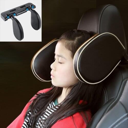 Car Headrest Travel Rest Neck Pillow Support Solution For Ford Focus Fusion Escort Kuga Ecosport Fiesta Falcon Mondeo