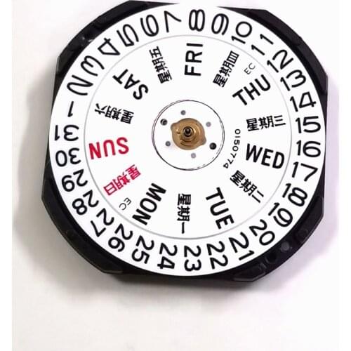 Watch VX43E Movement 3 Hands Double Calendar Movement with Battery For VX43E VX43 Quartz Watch Movement Repair Replacement