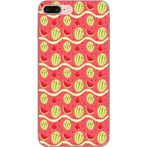 Watermelon seeds pattern Phone Case Back Cover For Samsung Galaxy J7 J5 Prime pro J3 J2 J1 A7 A5 A3 2018 2017 2016 2015
