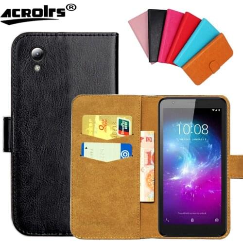 Original Case For ZTE Blade A3 A5 A7 2019 2020 Case Flip Slots Leather Wallet Cases protective shell Cover Phone Bag