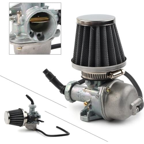 PZ22 Motorcycle Carb Carburetor 22mm Air Filter For 110cc 125cc Dirt Bike XR50 CRF50 XR70