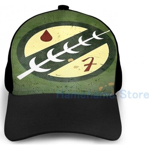 Fashion Mandalorian! (2 of 2) Basketball Cap men women Graphic print black Unisex adult hat