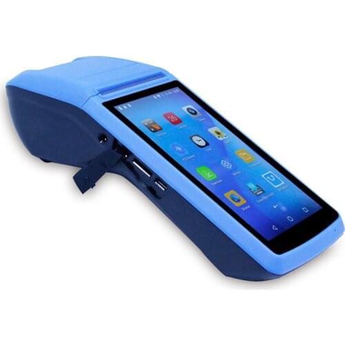 PDA Android Handheld POS Terminal With 58mm Thermal Receipt Printer Cash Registers For Mobile Order 3G WiFi
