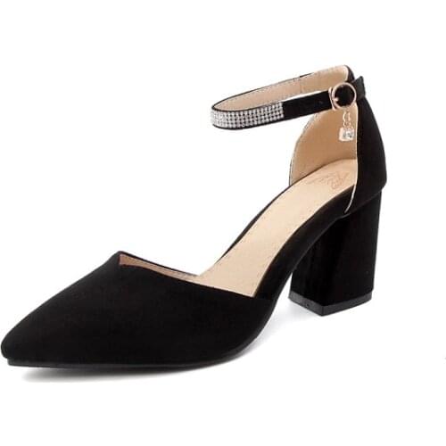 Big Size Pointed simple sandals high heels sandals women shoes woman summer ladies