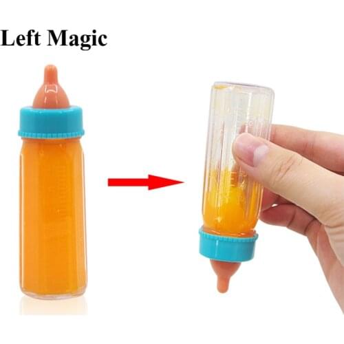 Magic Baby Bottle Magic Tricks Milk Disappear Dolls Feeding Bottle Water Stage Magic Props Gimmick Magician Toys Comedy