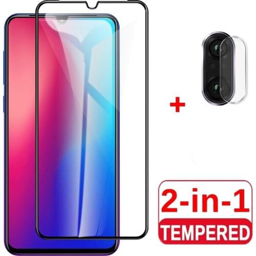 2-in-1 Tempered Glass Film On The For Vivo Y11 Y19 Y91c Y12 Y17 Y95 Y93 Y71 Full Coverage Full Glue Screen phone film Protector