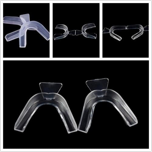 1PC Clear Night Guard Gum Shield Mouth Teeth Trays Anti Snoring For Sleep Bruxism Grinding Bleaching Dental Equipment