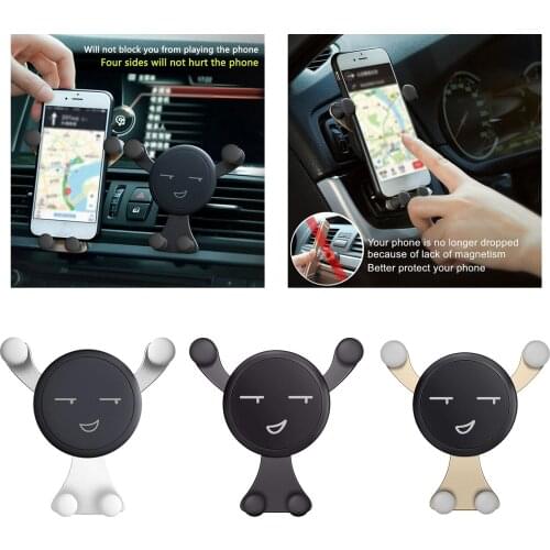 Car Mount Phone Holder Automatic Locking Universal Air Vent GPS Cell Phone Holder for Car for X/8/7/7P/6s/6P/5s