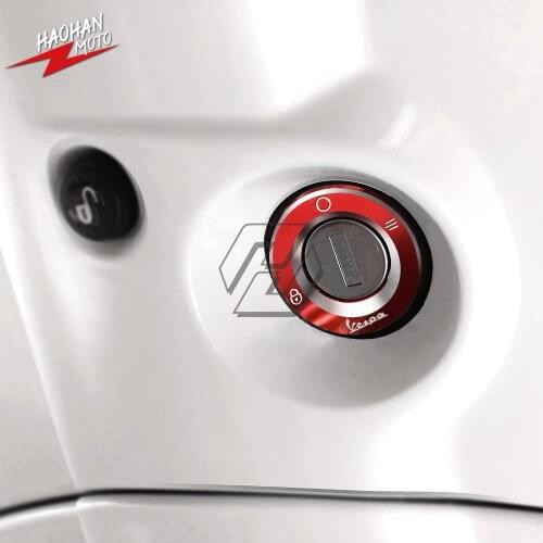 For Vespa LX S ET4 GTS GTV Lock Trim Motorcycle Steering Lock Cover