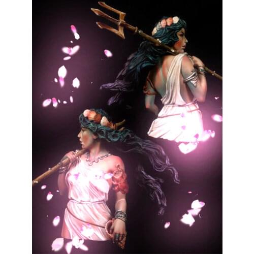 Classic 1/9 Scale Ancient Greek Goddess Resin Bust Miniatures Unpainted DIY Assembling Static Beauty Female GK Model Kits