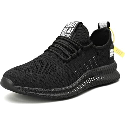 Cheap Men Casual Shoes Lightweight Breathable Light Sneakers Outdoor Male Sneakers Mesh White Big Size 48 Zapatillas De Deporte