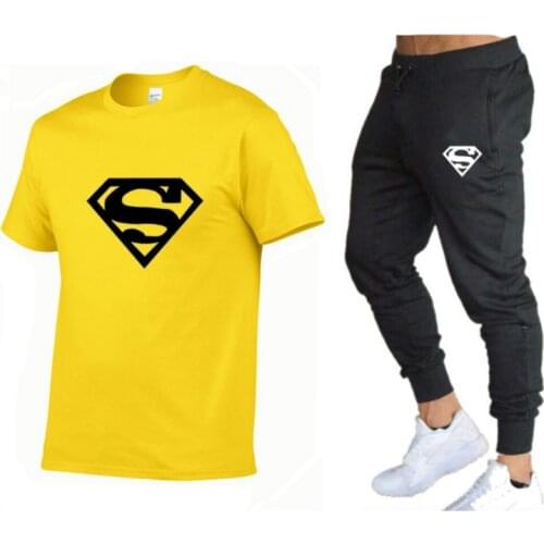2021 summer fashion leisure mens suit sportswear sportswear tracksuit men mens setspants short sleeve T-shirt 2-piece set