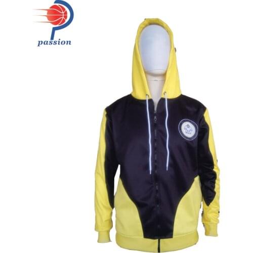 MOQ 5pcs $36 Each Custom Teamwear Breathable Fabric Sublimation Printed Men Hoodies
