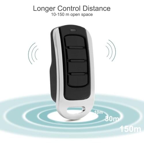 New Arrival Longer Control Distance Rolling Code Multi brand 280-900 MHz Garage Remote Control Gate door Opener Keychain