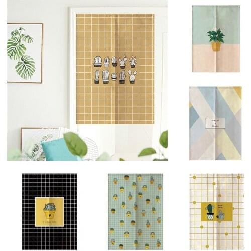 Half Panel Curtain Fitting Room Curtain Toilet Door Curtain Kitchen Bedroom Partition Curtain