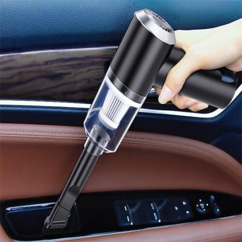 Portable Car with Wireless Charging Dog Mini Pet HairWireless Vacuum Cleaner Dry and Wet for Home