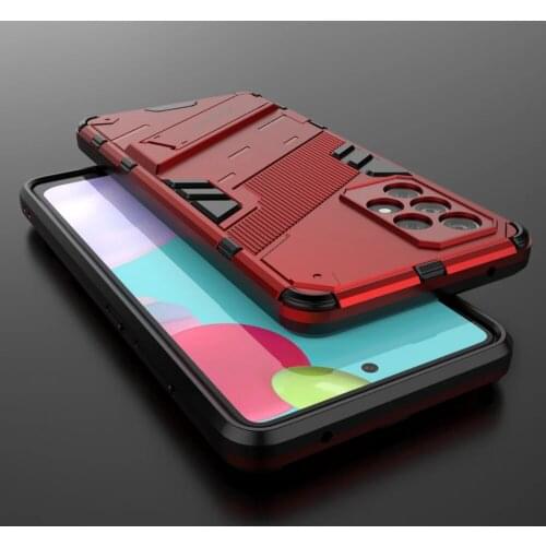 Shockproof Armor Rugged TPU Bumper Fundas Cover For Samsung Galaxy A72 A32 A52 5G 4G A526B A525F A525M Case PC Stand Coque Shell