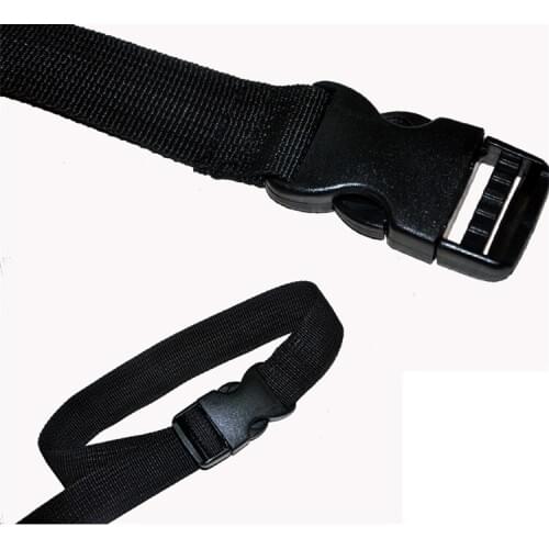 Free shipping High quality 5pcs 3.8cm *110cm PP Travel Camping Luggage Strap Luggage Belt, Tent Bind Band with Adjustable Buckle