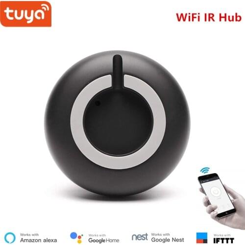 Tuya universal Smart IR Hub remote control Voice Control AC, TV, Work With Alexa ,Google Home Assistant,Apple,Android smartphone