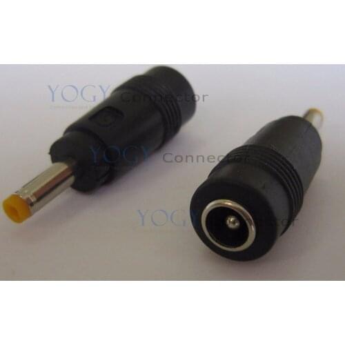 1pcs Female dc jack 5.5*2.1mm to male dc jack 4.0*1.7mm convert connector