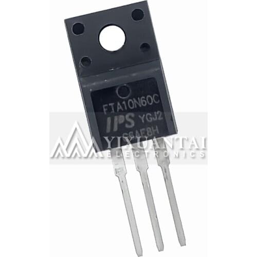 10pcs/lot 100% NEW origina FTA10N60C FTA10N60 FTA 10N60C FTA10N 60C 10A 600V TO220 Triode Transistor TO-220