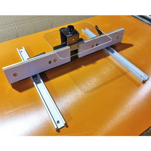 Track T-track Sliding Brackets for Table saw Engraving machine for Woodworking workbench DIY tools