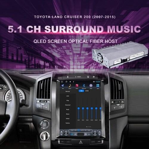 Car DVD for Toyota land cruiser 200 (2007-2015) Car Radio Multimedia Video Player Navigation GPS Android 10.0 Double Din C