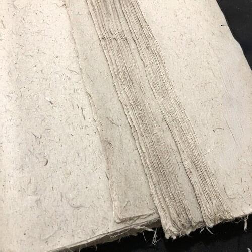 Calligraphy Paper Yun Long Mulberry Paper Thicken Long Fiber Papier Half Ripe Xuan Paper for Adult Chinese Calligraphy Painting