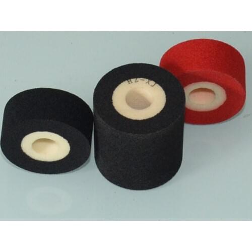 Black Diameter 36mm Height 32mm marking ink roller for HZ 100 coding machine