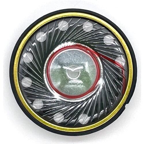 1 Pair DIY Headphone Drivers HiFi 40mm Headphone Driver Unit DIY 32 ohm Full Range Speaker Unit