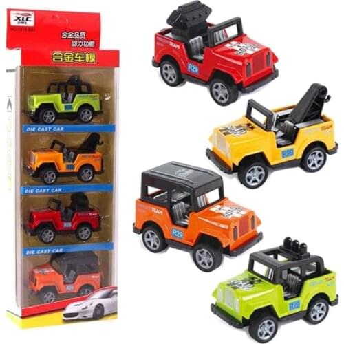 Simulated Children Toy Multi-Style Taxiing Alloy Car Jeep Model Kids Toys for boy