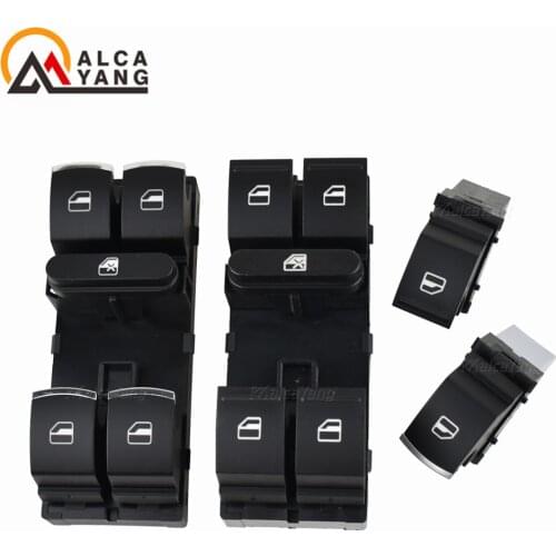 New For SKODA Fabia Octavia Super B For Yeti DRIVER Power Window Switch Button 1Z0959858B 1Z0 959 858B 1ZD959856