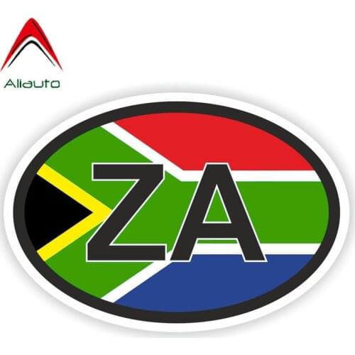 Aliauto South Africa Country Code Flag Decal Automobile Motorcycle Helmet Car Sticker PVC for Suzuki Peugeot Skoda,14cm*9cm