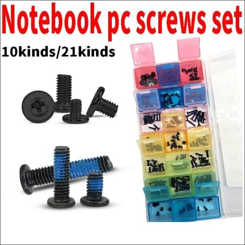 21kinds/10kinds of notebook pc screws set Graphics card Motherboard Anti-dropping screws Set Kit for computer small screw