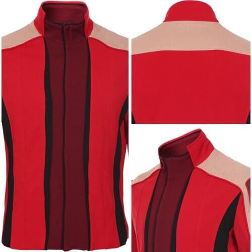 Dr. Ivo Robotnik Cosplay Costume Red Jacket Coat Suit