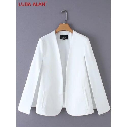 LUJIA ALAN Women's White Jackets