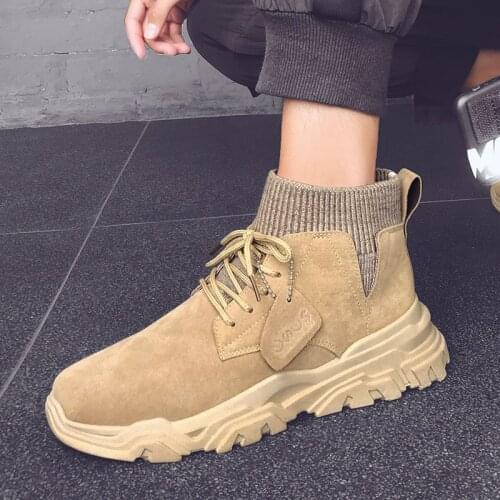 Shoes boot home black 2020 spring para botas boty mens sports slip Mens mens shoe fashion hombre western on sapato informales