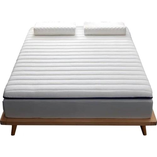 High quality thicken 5/8cm white Mattress Foldable Slow rebound Latex Mattresses Thicken Tatami Twin King Queen Full Size