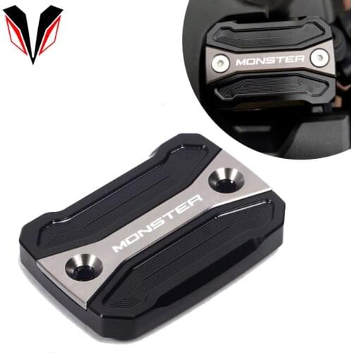 For Ducati Monster 821 2014-2019 797 2017 2018 MONSTER 796 696 Accessories Motorcycle Brake Fluid Reservoir Cover Cap
